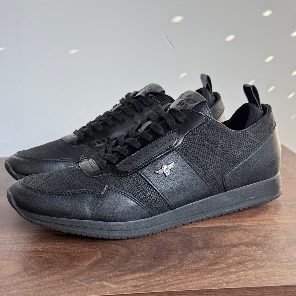 Creative Recreation Men's Black Junction Sneakers in Original Box